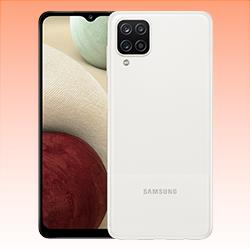 Unlocked New Samsung Galaxy A12 Dual SIM 4GB RAM 64GB White Smartphone (1 Year Warranty)