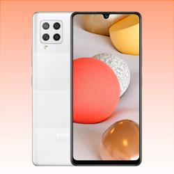 Unlocked New Samsung Galaxy A42 Dual SIM 5G 6GB RAM 128GB Smartphone White (1 Year Warranty)