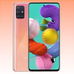 Unlocked New Samsung Galaxy A51 Dual SIM 6GB RAM 128GB Pink Smartphone (1 Year Warranty)