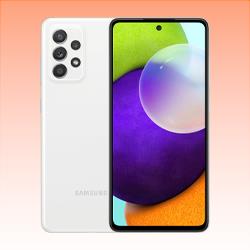 Unlocked New Samsung Galaxy A52 Dual SIM 8GB RAM 128GB Awesome White (1 Year Warranty)