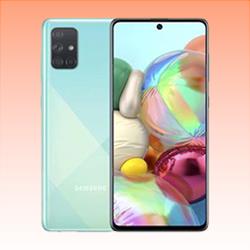 Unlocked New Samsung Galaxy A71 Dual SIM 128GB 8GB RAM Smartphone Blue (1 Year Warranty)
