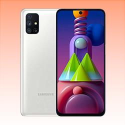 Unlocked New Samsung Galaxy M51 Dual SIM 8GB RAM 128GB White Smartphone  (1 Year Warranty)