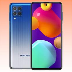 Unlocked New Samsung Galaxy M62 Dual SIM 8GB RAM 256GB Laser Blue  (1 Year Warranty)