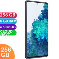 Unlocked New Samsung Galaxy S20 FE 256GB 8GB RAM 5G LTE Smartphone Cloud Navy (1 Year Warranty)