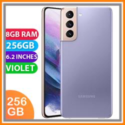 Unlocked New Samsung Galaxy S21 Dual SIM 5G 8GB RAM 256GB Phantom Violet (1 Year Warranty)