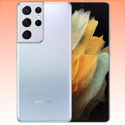 Unlocked New Samsung Galaxy S21 Ultra Dual SIM 5G 12GB RAM 256GB Phantom Silver Snapdragon (1 Year Warranty)