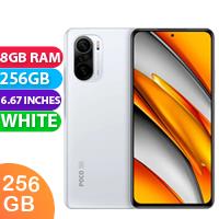 Unlocked New Xiaomi Poco F3 Dual SIM 5G 8GB RAM 256GB White (1 Year Warranty)