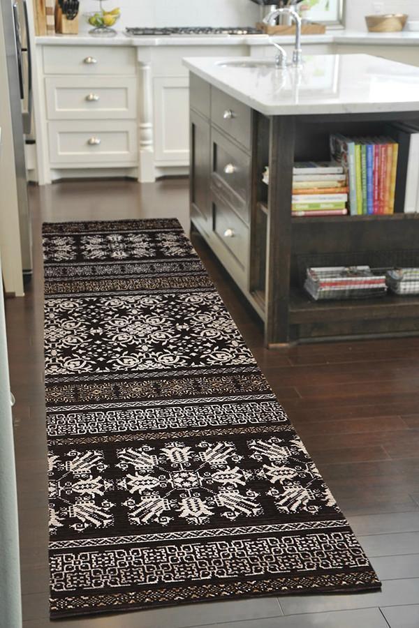 Urban Tribe Designer Rug Brown 300X80cm