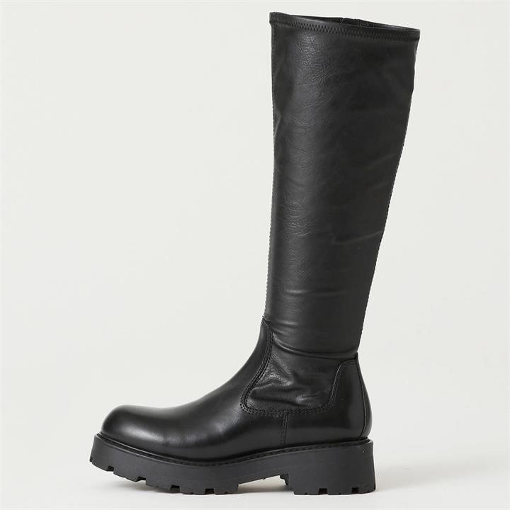 Vagabond Women's Cosmo 2.0 Leather Knee High Boots - Black - UK 7