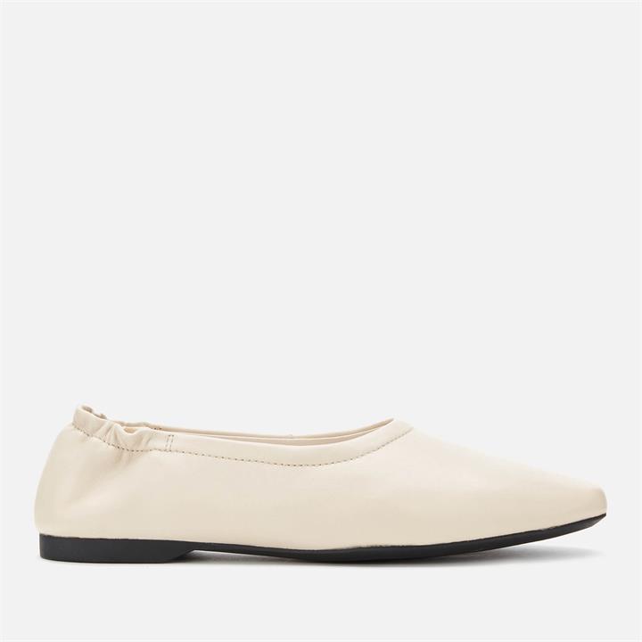 Vagabond Women's Maddie Leather Ballet Flats - Off White - UK 6