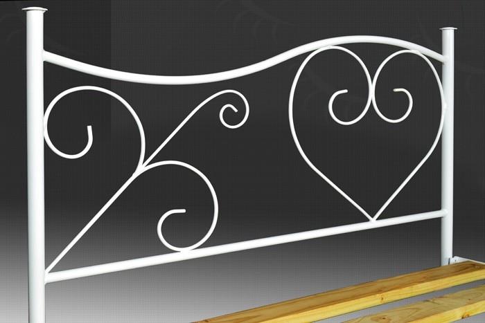 Valentine metal bed frame