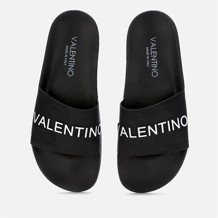 Valentino Shoes Men's Slide Sandals - Black - UK 11