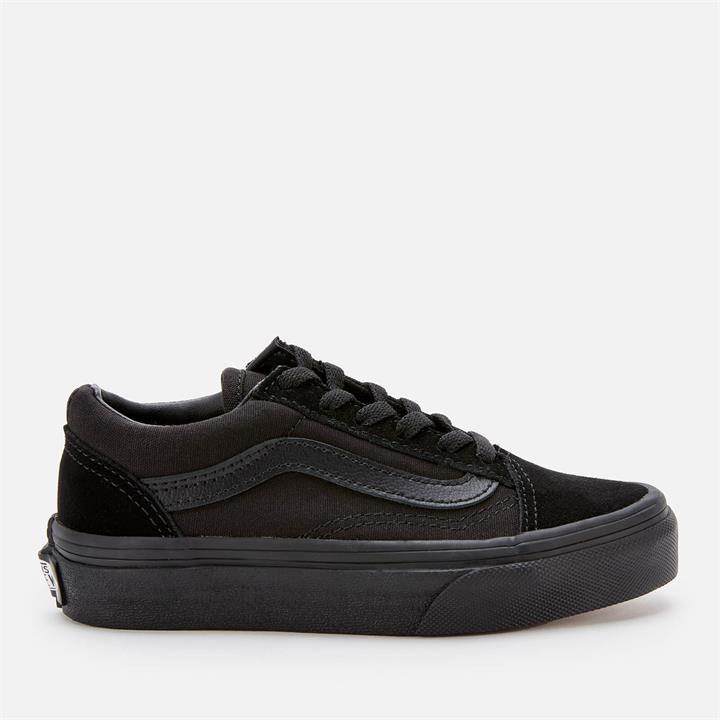 Vans Kids' Old Skool Trainers - Black - UK 1 Kids