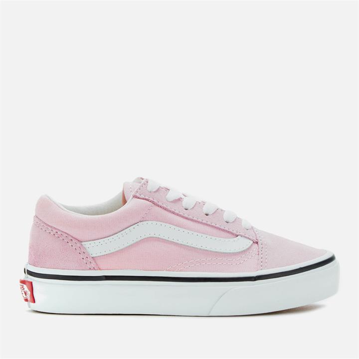 Vans Kids' Old Skool Trainers - Lilac Snow/True White - UK 10 Kids