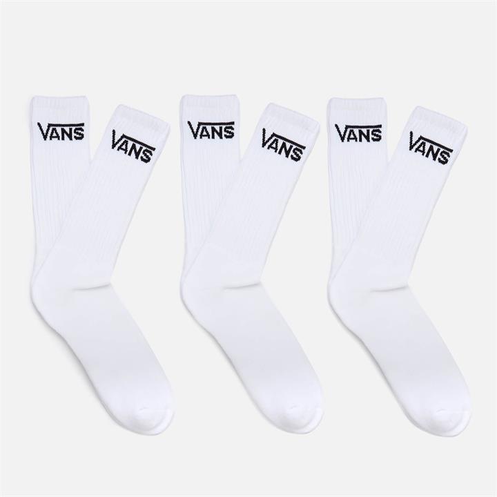 Vans Men's Classic Crew Socks - White