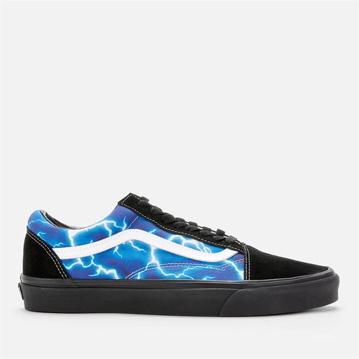 Vans Men's Lightning Old Skool Trainers - Black/Blue - UK 8