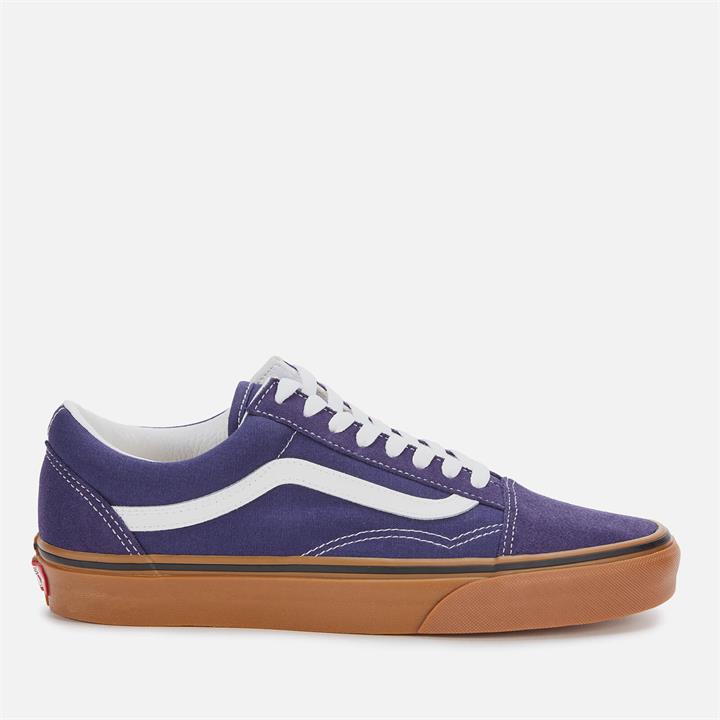 Vans Men's Old Skool Gum Trainers - Astral Aura/True White - UK 9