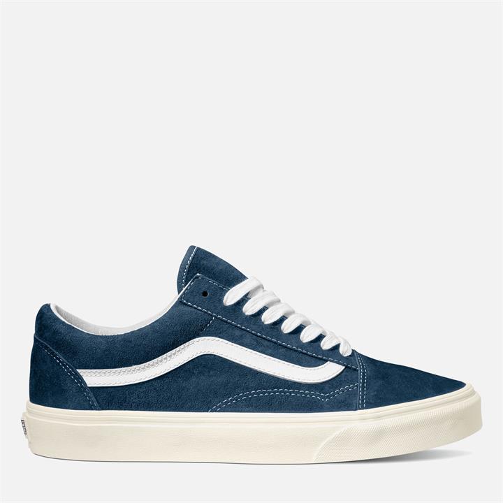 Vans Men's Suede Old Skool Trainers - Parisian Night/Snow White - UK 7