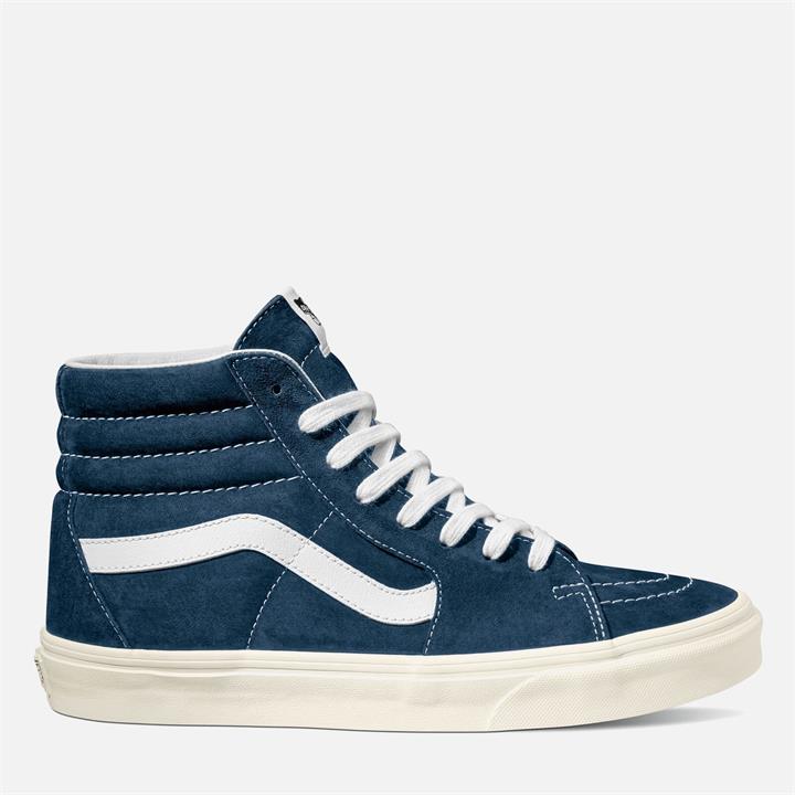 Vans Men's Suede Sk8 Hi-Top Trainers - Parisian Night/Snow White - UK 11