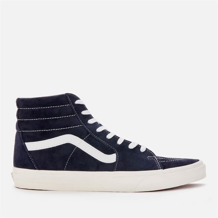 Vans Men's Suede Sk8 Hi-Top Trainers - Parisian Night/Snow White - UK 8