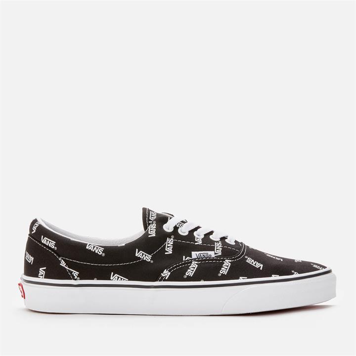 Vans Men's Vans Print Era Trainers - Black/True White - UK 10