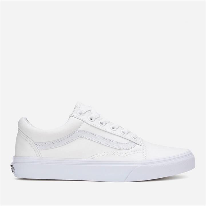 Vans Old Skool Trainers - True White - UK 7