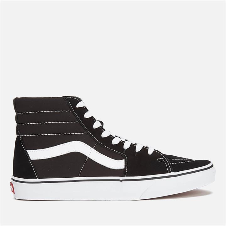 Vans Sk8 Hi-Top Trainers - Black/White - UK 10