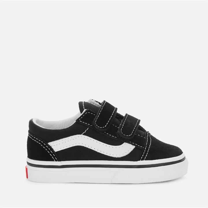 Vans Toddlers' Old Skool V Trainers - Black - UK 4 Toddler