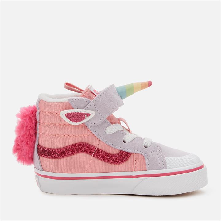 Vans Toddler's Unicorn Sk8-Hi Reissue Trainers - Pink Icing - UK 6 Toddler