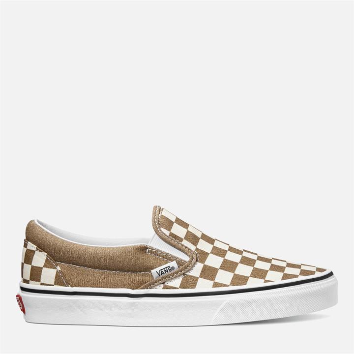 Vans Women's Classic Slip-On Trainers - Bronze Age/True White - UK 8