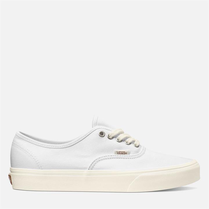 Vans Women's Eco Theory Authentic Trainers - White/Natural - UK 8