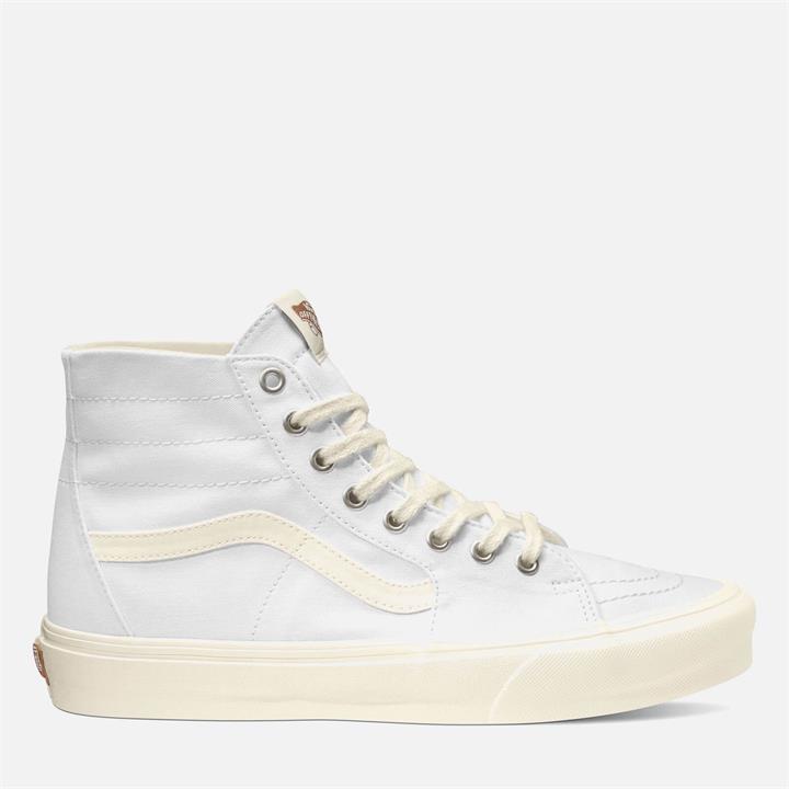 Vans Women's Eco Theory Sk8-Hi Tapered Trainers - White/Natural - UK 3