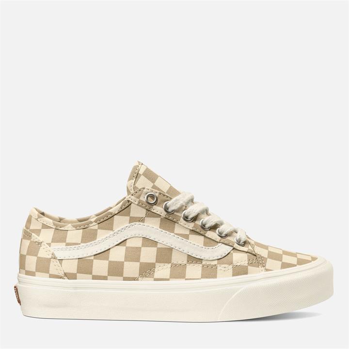 Vans Women's Eco-Theory Tapered Old Skool Trainers - Cornstalk/Natural - UK 5