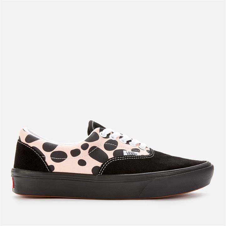 Vans Women's Mixed Cozy Comfycush Era Trainers - Black/Pastel - UK 8
