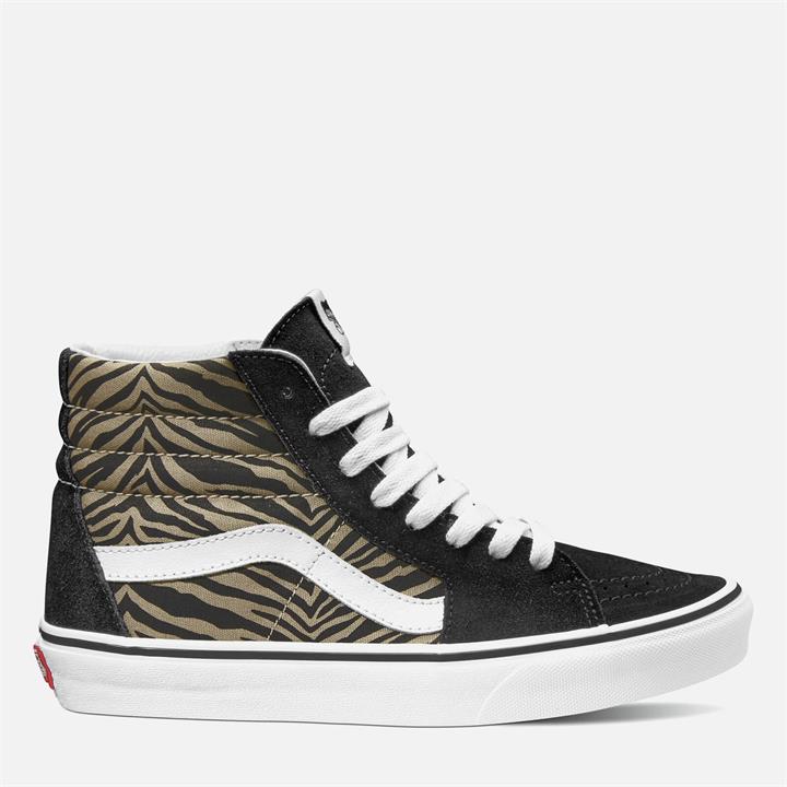 Vans Women's Safari Multi Sk8 Hi-Top Trainers - Mix/True White - UK 7