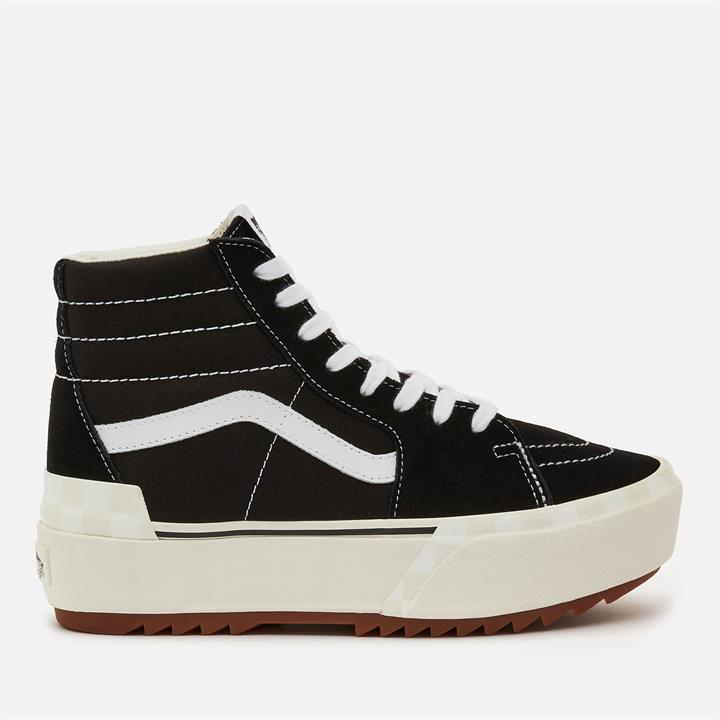 Vans Women's Sk8-Hi Stacked Trainers - Black - UK 5