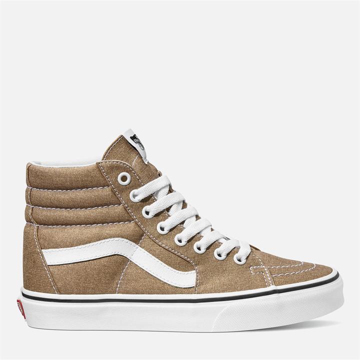 Vans Women's Sk8 Hi-Top Trainers - Bronze Age/True White - UK 8