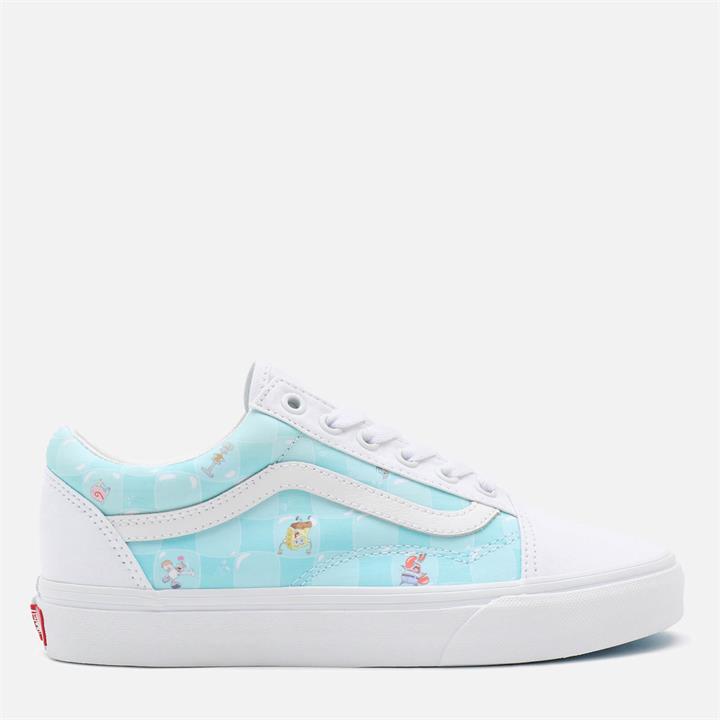 Vans X SpongeBob SquarePants Old Skool Trainers - Bikini Bubble - UK 3