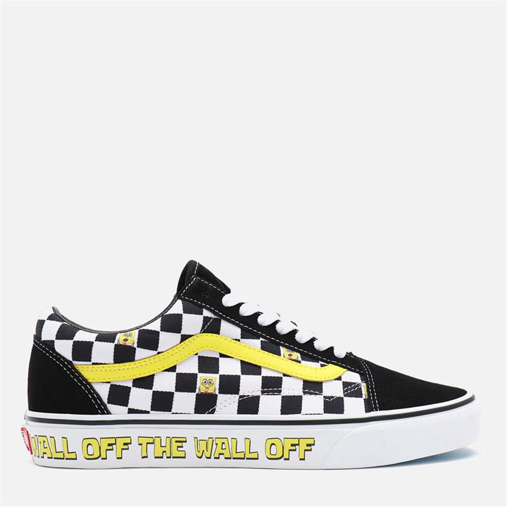 Vans X SpongeBob SquarePants Old Skool Trainers - Off The Wall - UK 3