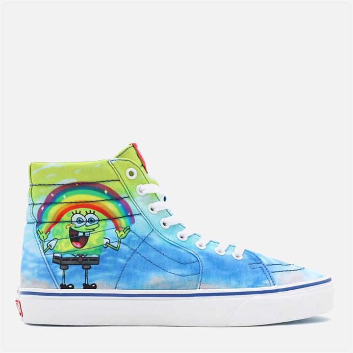 Vans X SpongeBob SquarePants Sk8-Hi Trainers - Imaginaaation - UK 6