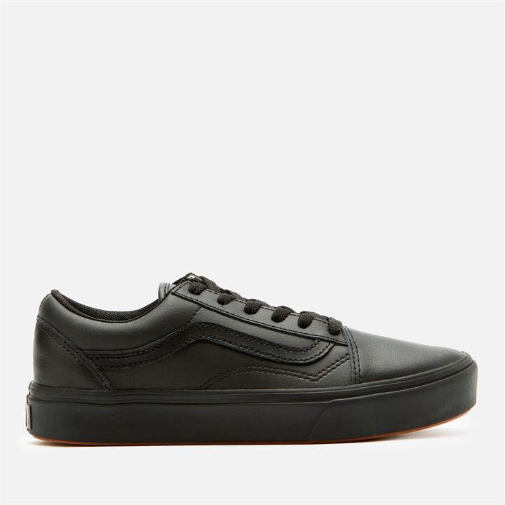 Vans Youth ComfyCush Old Skool Trainers - Black - UK 4 Kids