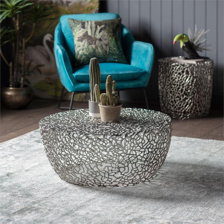 Vanya Coffee Table Silver