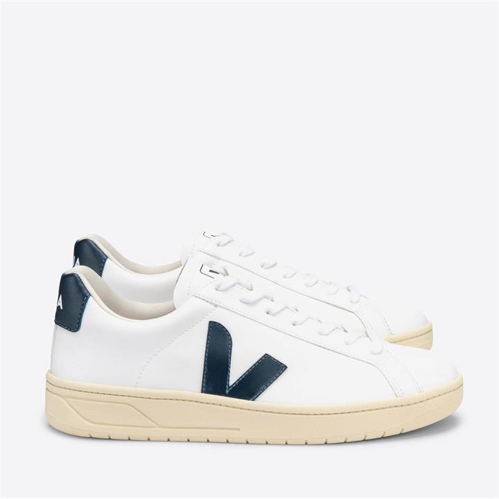 Veja Men's Urca Vegan Trainers - White/Nautico/Butter - UK 10