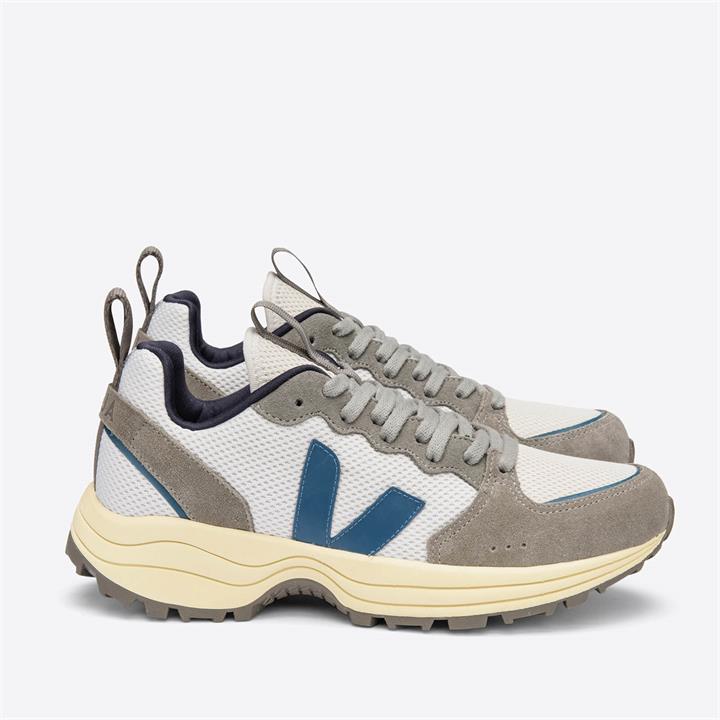 Veja Men's Venturi Mesh Running Style Trainers - Multi Grey/Tarmac - UK 7