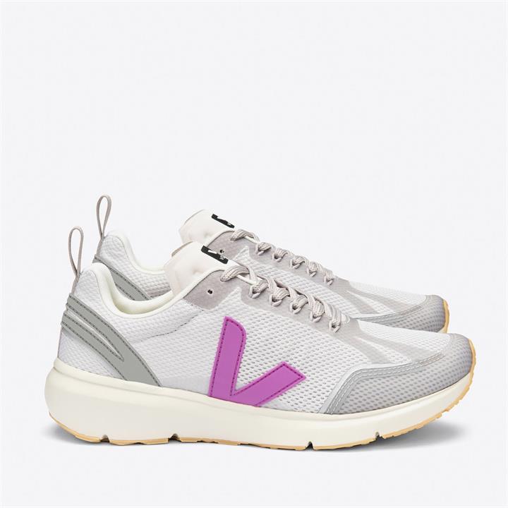 Veja Women's Condor 2 Running Trainers - Light Grey/Ultraviolet - UK 4