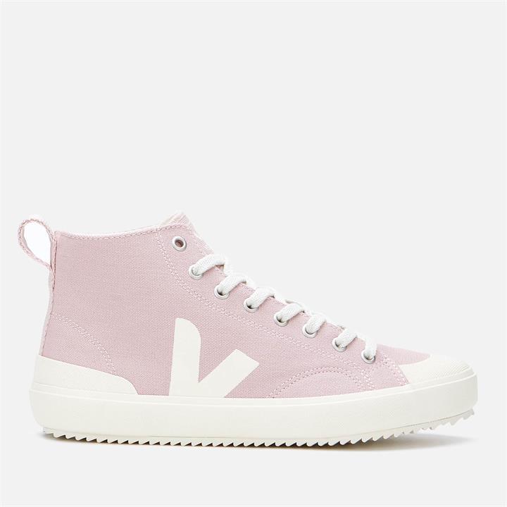Veja Women's Nova Canvas Hi-Top Trainers - Babe Pierre - UK 3