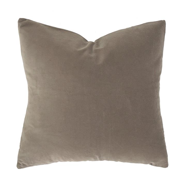 Velvet Cushion Filled 50x50cm Almond