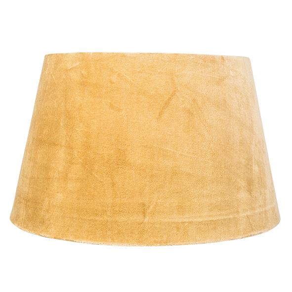 Velvet Drum Shade Gold