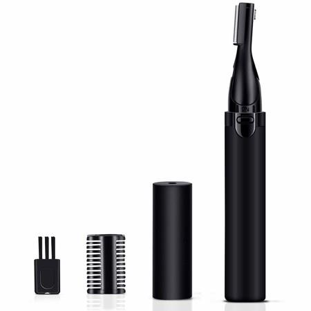 Versatile Eyebrow Trimmer, Electric Eyebrow Razor for Nose, Ear, Neckline, Eyebrow etc.Batteries Powered