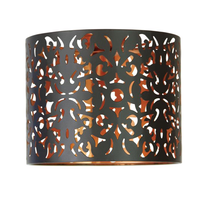 Vicky Diy Ceiling Light Black / Copper Inner